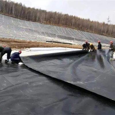 Weiße HDPE-Geomembran-Fischzuchtbecken-Teichfolien für Fischbecken und Langlebigkeit