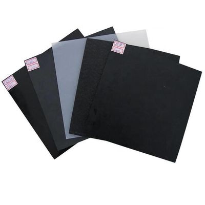 Dicke 0,2 mm-3 mm Teich Liner GM13 2 mm HDPE Geomembran Weiß wasserdicht für Garnelen Teich