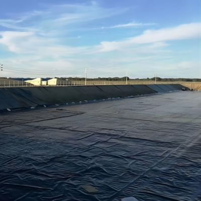 50-200m Länge HDPE Glatte Geomembran 1mm Fisch Teich Liner Modernes Design Langlebig