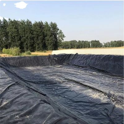 Schwarze Geomembran aus Polyethylen EVA mit hoher Dichte für landwirtschaftliche Wasserspeicher