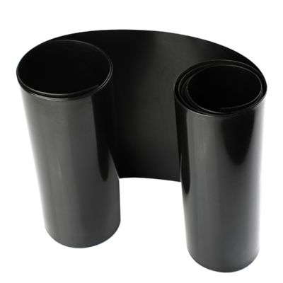 0.5mm-2.5mm Breite 1-6m Schwarz Glatte Geomembran Fisch Teich Liner für auf Deponien