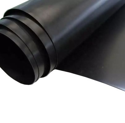30 ml 60 ml 1 mm HDPE schwarze glänzende Geomembranen für Wasserspeicher