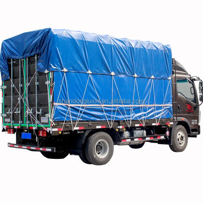Beschichtete Art PVC-beschichtete Plane Roll für Schwerlastwagen Außenanhänger