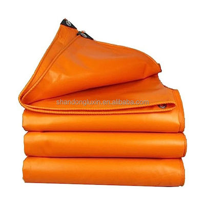 Lkw Wasserdichte Plane Roll Heavy Duty PVC Klares Material mit Gewebe
