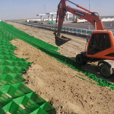 Hochgeschwindigkeitsschutz-Hotel-Geocell aus HDPE für die Stabilisierung von Kies und für das Kiesnetz auf der Anfahrt