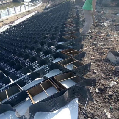 330mm-1000mm Schweißentfernung HDPE-Geocell für die Stabilisierung von Schotter auf der Auffahrt