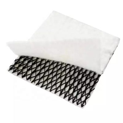 Dichte Polyethylen Kunststoff Zertifizierung Geokomposite Drainage GEONET für Erdarbeiten