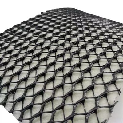 Dichte Polyethylen Kunststoff Zertifizierung Geokomposite Drainage GEONET für Erdarbeiten