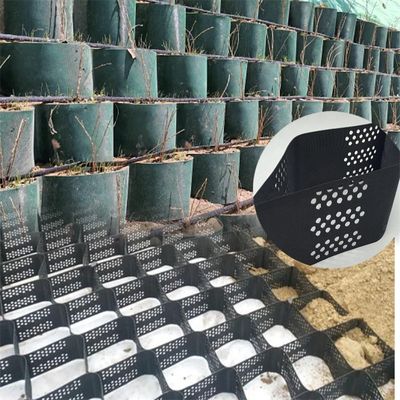 Textured Smooth HDPE Geocell zur Aufbewahrung von Wandkreuzkategorien und industriellem Design