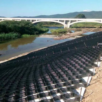 Straßenbau Geozelle HDPE Geozelle mit texturisiertem und perforiertem Kiesgitter