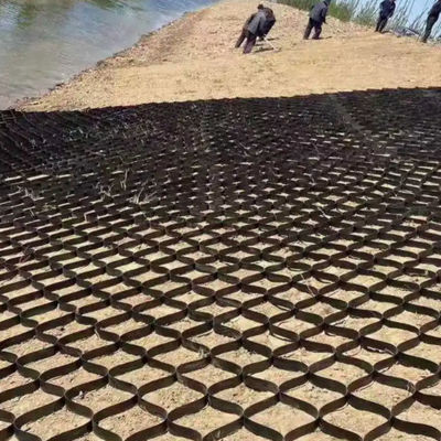 Straßenbau Geozelle HDPE Geozelle mit texturisiertem und perforiertem Kiesgitter