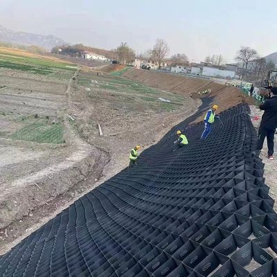 1.0-1.7 mm Dicke HDPE-Geocell-Produktionslinie für die Gesamtlösung im Straßenbau