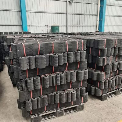 1000-1420N / 10CM Schälfestigkeit HDPE Geozellen für Kiesfahrten