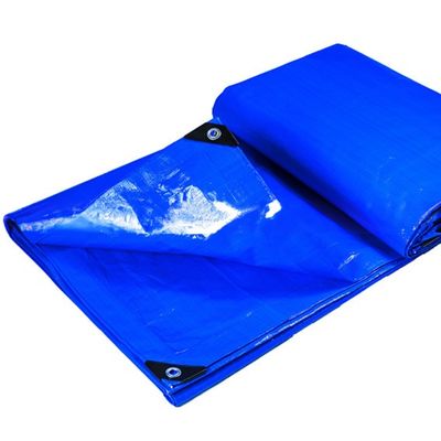 Beschichtet mit PE-Tarn, wasserdicht, leichtes Gewicht, Dachdeckel, blaue Polyethylen-Tarn, PE-Blatt