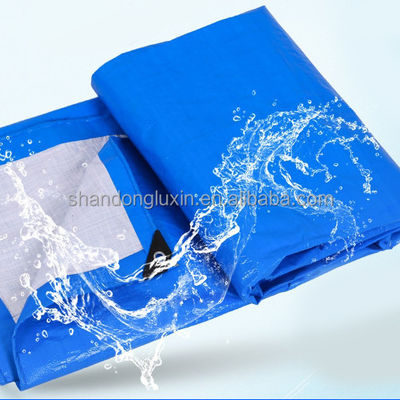 Beschichtet mit PE-Tarn, wasserdicht, leichtes Gewicht, Dachdeckel, blaue Polyethylen-Tarn, PE-Blatt