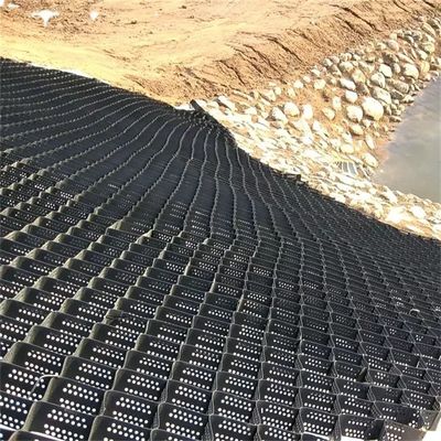 1.1 mm 1,7 mm Geo-Cell Erosionskontrolle für Steigung Stabilisierung und Bodenverstärkung