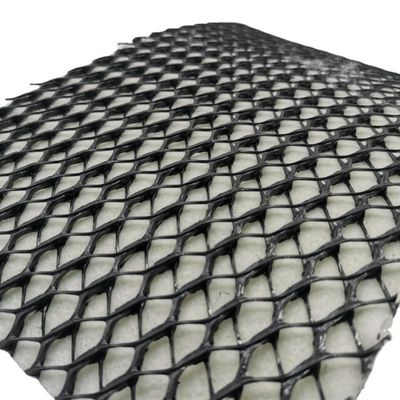 Schwarz-Weiß 3D-Geokompositives Abwassernetz Straßenbasis Geonet-Verbundnetz CE/ISO9001/ISO14001 genehmigt