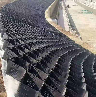 HDPE-Geozelle für Straßenkeller zur Stabilisierung von Kies und zur Verstärkung von Stützmauern