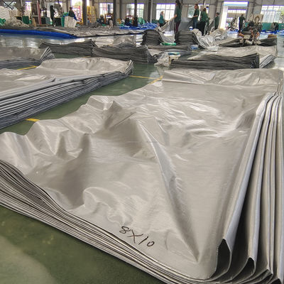 Leichtgewicht Plaid PE Tarpaulin Roll perfekt für schwere Aufgaben und wasserdichten Schutz