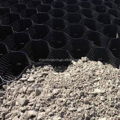 HDPE-Geozelle für Straßenkeller zur Stabilisierung von Kies und zur Verstärkung von Stützmauern