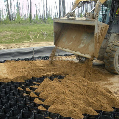 HDPE-Plastik-Geocell-Ground-Gitter für Steigung Stabilisierung Schweißdistanz 330mm-1000mm