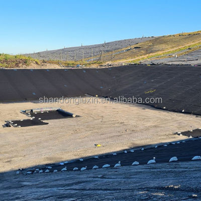 PVC Geomembranblatt 1 mm Geomaterial Kunststoff Glatte Geomembran Hdpe Teich Liner