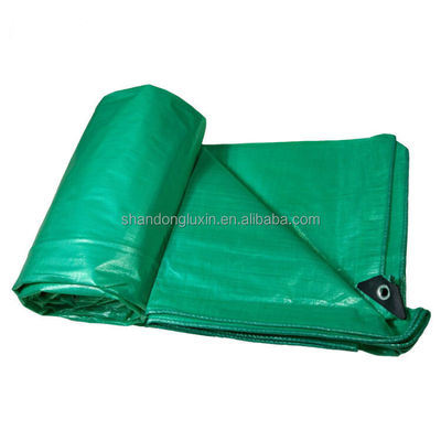 Plaid LDPE Laminate PE Tarpaulin für Lkw-Bedeckung Kunststoffblech in grüner Farbe