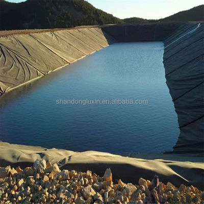 0.5 mm Schwarze HDPE Geomembran-Liner für Fischkreuzfarmen-Teich