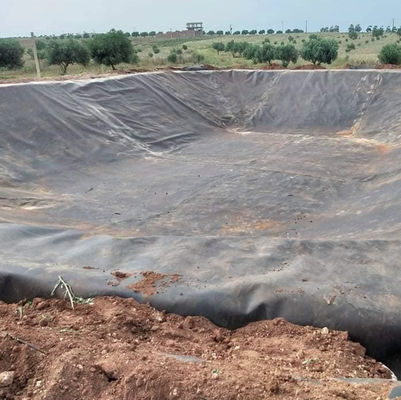 Dichte Polyethylen Geomembran 0,5 mm 0,75 mm 1,5 mm 2 mm Ideal für Deponien und Bergbau