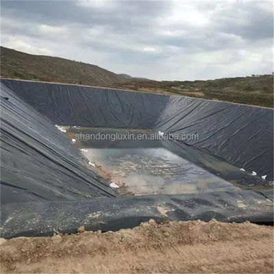 Südafrika Dammprojekt HDPE Geomembran 0,8 mm 1 mm 1,5 mm 2 mm mit EPDM EVA Material