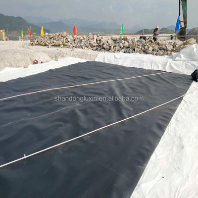 Südafrika Dammprojekt HDPE Geomembran 0,8 mm 1 mm 1,5 mm 2 mm mit EPDM EVA Material