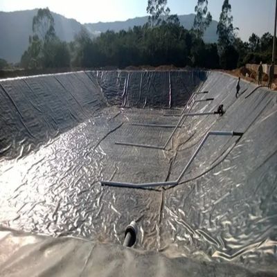 Südafrika Dammprojekt HDPE Geomembran 0,8 mm 1 mm 1,5 mm 2 mm mit EPDM EVA Material