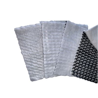 Dichte Polyethylen Kunststoff Abfluss Geonet mit Geotextilklebstoff 6 mm Dicke