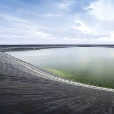 500 Mikrometer Staudammverkleidung Preise HDPE Geomembran Wasserdicht für Fischzucht Teichverkleidung