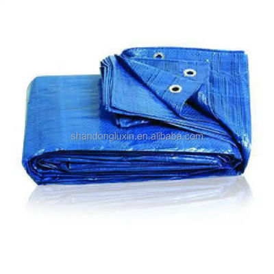 50-300gm Plaid Style Custom PE-Plattenmaterial für Lkw-Bedeckung