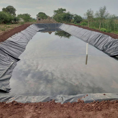 Auf beiden Seiten glatt/gefettete HDPE-Geomembran-Liner für Fischfarm-Teich 0,5 mm 1,0 mm 1,2 mm 2 mm