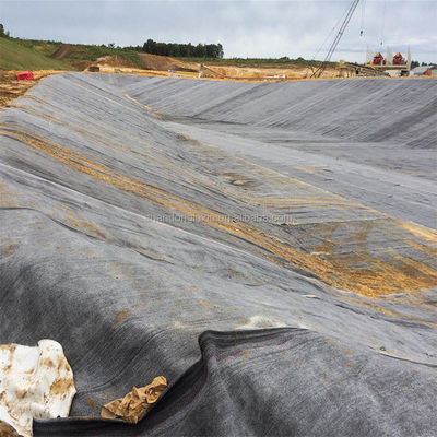 1.5mm HDPE Geomembran Wasserdicht 1m-8m Breite für Staudamm Fischfarm Tank Teich Liner