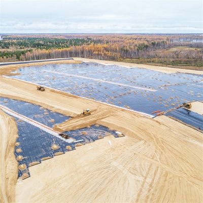 0.3mm-3.0mm Dicke HDPE Wasserdichte Geomembran für Online-Technische Unterstützung von Teichen