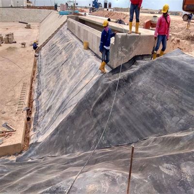 0.3mm-3.0mm Dicke HDPE Wasserdichte Geomembran für Online-Technische Unterstützung von Teichen