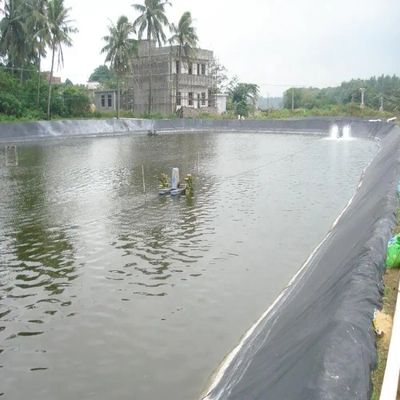 Geomembran HDPE Fischfarm Tank Gesamtlösung für Projekte in Schwarz Weiß Grün Blau