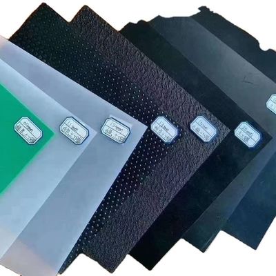 Schwarz Weiß Grün Blau HDPE Geomembran 0,5 mm 1 mm 1,5 mm 2 mm für Fischfarmen Teich Liner