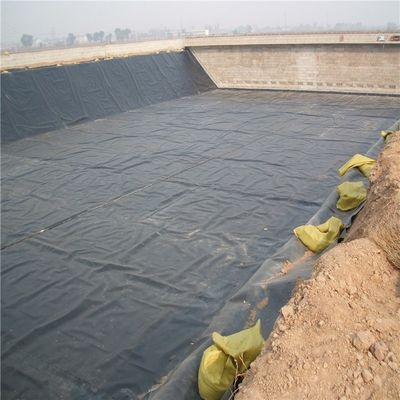 Umweltfreundliche, glatte Plastik-Fischbecken-HDPE-Geomembran mit industriellem Design