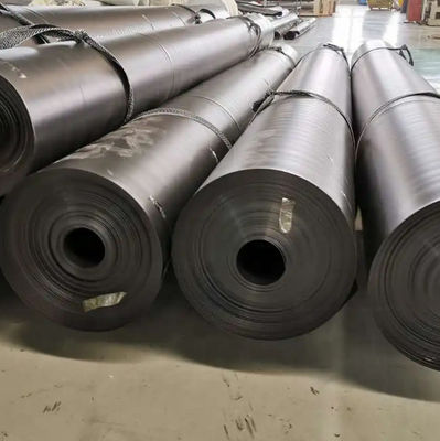 Doppel glatter/texturvoller Oberflächen-HDPE-Geoliner für Indonesien Fischfarm Teich 1m-8m Breite