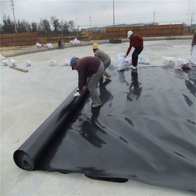 0.5mm 1mm 1.5mm 2mm Geomembran aus HDPE für Fischbecken in industriellem Design