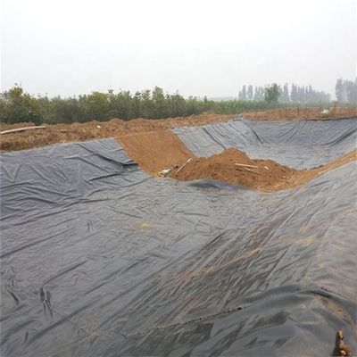 0.5mm 1mm 1.5mm 2mm Geomembran aus HDPE für Fischbecken in industriellem Design