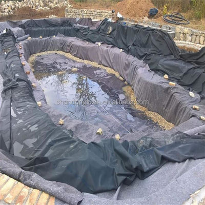 Geomembran aus HDPE mit einer Breite von 1-8 m für die Fischkreuzzucht