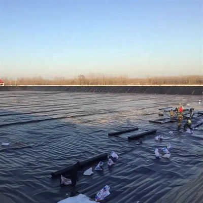Geomembran aus HDPE-Kunststoff mit hoher Dichte, wasserdicht
