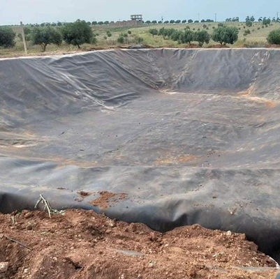 Wasserdichtes HDPE Deponien Geomembran Liner 1mm 1.5mm Teichstaub Liner Preise in Kenia