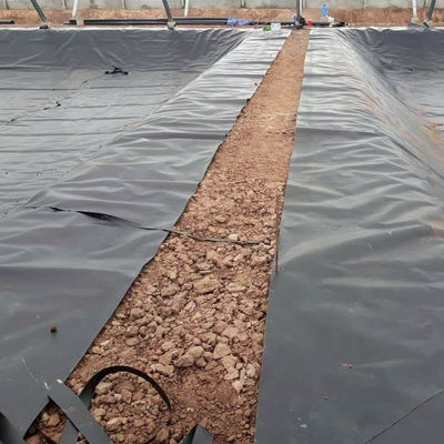 Wasserdichtes HDPE Deponien Geomembran Liner 1mm 1.5mm Teichstaub Liner Preise in Kenia