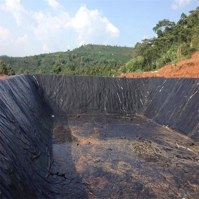 Fischfarm Teich Damm Deponien Liner HDPE Geomembran 0,5 mm 0,75 mm 1,0 mm 1,5 mm 2,0 mm 3,0 mm